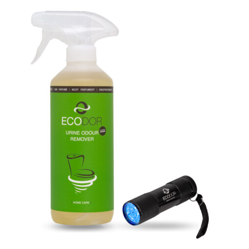 UF2000 urine odour remover - 0,5 liter + EcoLight urine stain detector